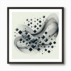 Abstract Painting 19 Art Print