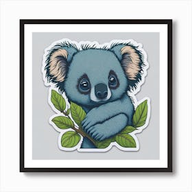 Koala 2 Art Print