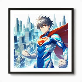 Superman Art Print