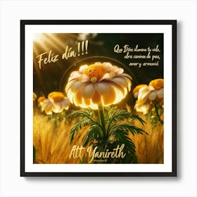 A Stunning 3d Render Of A Golden Sunlit Meadow Cap Esb1ssi6q8e2fdfa0nx9cw M7kagofuqzm 8bgd5g0r7g Art Print