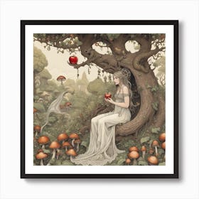 Fairytale Tree Art Print