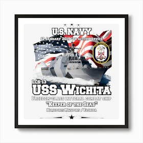 Uss Wichita (Lcs 13) Freedom Class Littoral Combat Ship Art Print