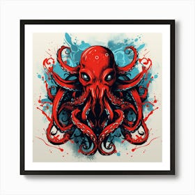 Octopus 23 Art Print