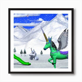 Unicornplayground 000 Art Print