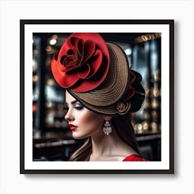 Hat hat Art Print