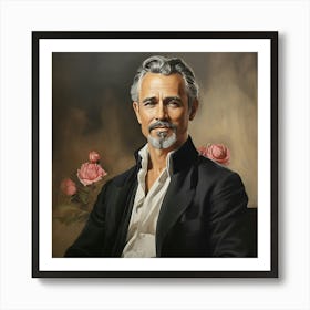 Portrait Of A Man Art Print