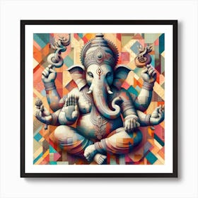 Ganesha 30 Art Print