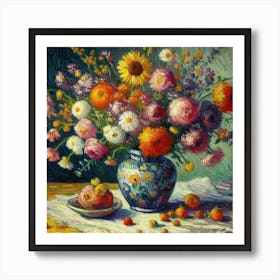 Flowers In A Vase Art Print