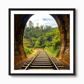 Nine Arch Bridge, Sri Lanka 1 Art Print