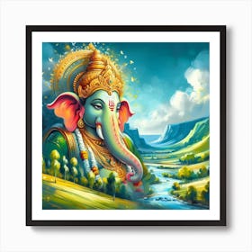 Ganesha 27 Art Print