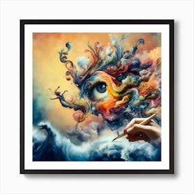 Eye Of The Storm Art Print