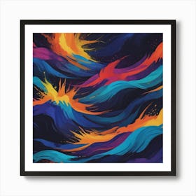 Abstract Painting 484 Art Print