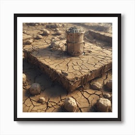 Deserted City 1 Art Print