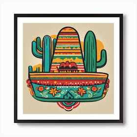 Mexican Hat 32 Art Print