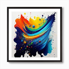 Abstract Painting 16 Art Print