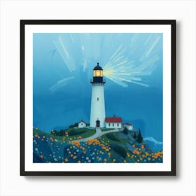 Lighthouse 45 Art Print