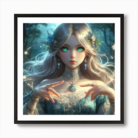 Fairy Girl 1 Art Print