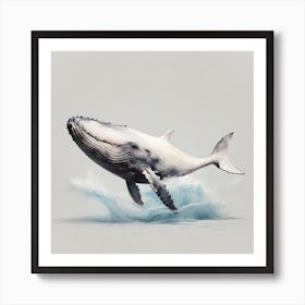 Whale 5 Art Print