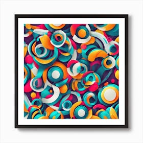 Abstract Background 7 Art Print