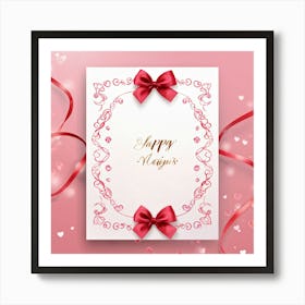 Happy Valentine'S Day 1 Art Print