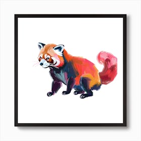 Red Panda 08 Art Print