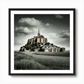 Mont Saint Michel Art Print