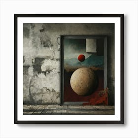 An Artistic Image With A Distinctive Composition (2) Art Print