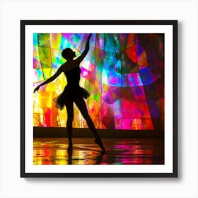 Dancing Line - Just Dance Art Print