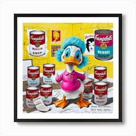 Campbell'S Duck 1 Art Print