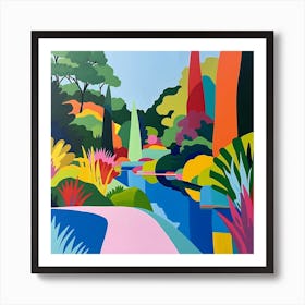 Colourful Gardens Chiswick House Gardens United Kingdom 3 Art Print