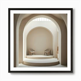 Room With Two Chairs Art Print