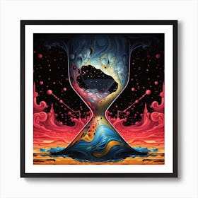 Hourglass Art Print