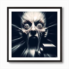 Horror Movie Poster 1 Art Print