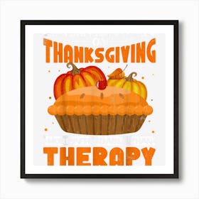 Eating Pumpkin Pie On Thanksgiving Funny Turkey Graphic Art Print