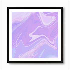 Lilac Wallpaper Art Print