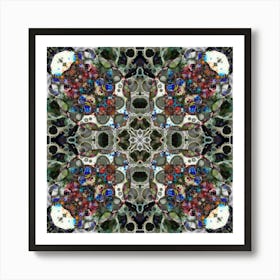 Pattern Of Bubbles Art Print