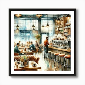 Coffee Shop Art Print