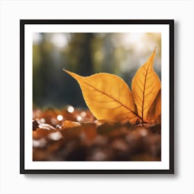 Autumn Leaf 12 Art Print