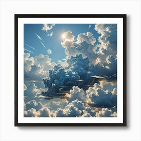 Clouds In The Sky 2 Art Print