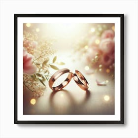 Wedding Rings 3 Art Print