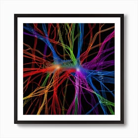 Neural Network 19 Art Print