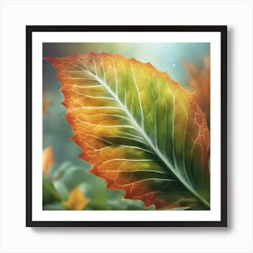 Autumn Leaf 4 Art Print