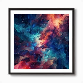 Space Nebula 3 Art Print