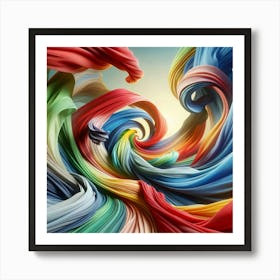 Abstract Painting 18 Art Print