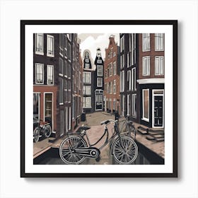 Amsterdam Canvas Print Art Print