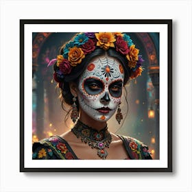 Day Of The Dead Art Print