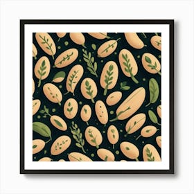 Legumes As A Logo Mysterious (6) Art Print