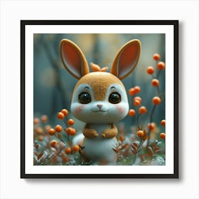 Little Bunny Art Print