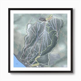 Le Massif de Charlevoix Art Print