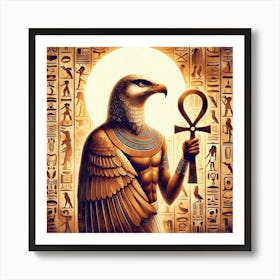 Egyptian Eagle Art Print